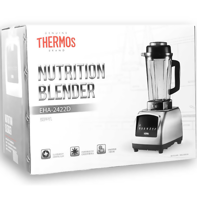 膳魔師（Thermos）料理榨汁機(jī)破壁料理機(jī)EHA-2422D（全屏觸摸開關(guān)）