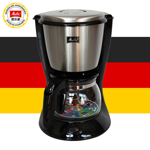 Melitta/美樂家 MKM533 滴漏式咖啡機(jī) 家用不銹鋼美式咖啡壺