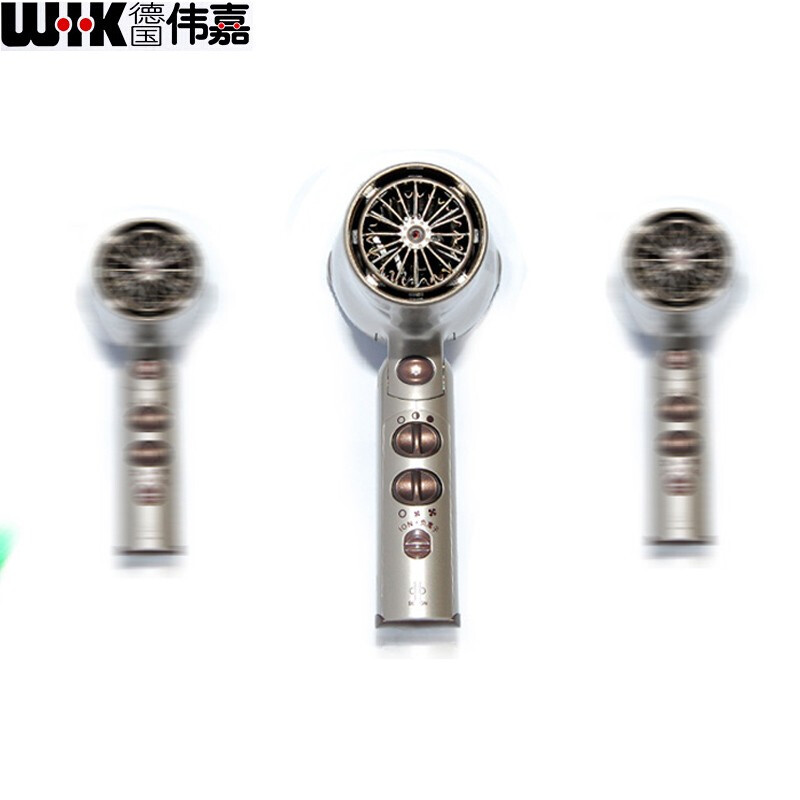 偉嘉（WIK） 德國電吹風(fēng)機(jī)家用 大功率 負(fù)離子折疊家庭酒店專用吹風(fēng)筒冷熱風(fēng) 5579FDCI香檳金/黑色