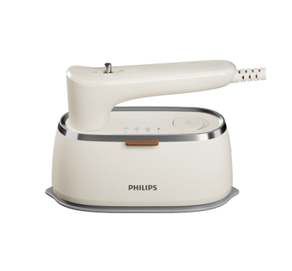 飛利浦（PHILIPS）家用手持小型蒸汽熨斗熨燙機便攜掛燙機差旅神器小奶芙STH3050/10